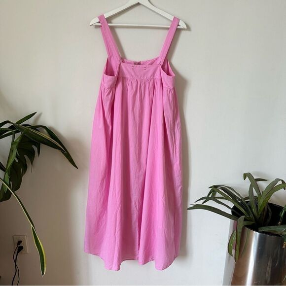 Xirena Kynsley Cotton Midi Dress in Pink Orchid Size M - Picture 5 of 10